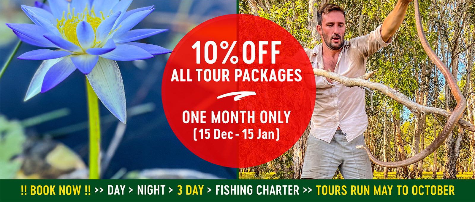 AUSTRALIAN WILD TOURS<br />with Andrew Ucles